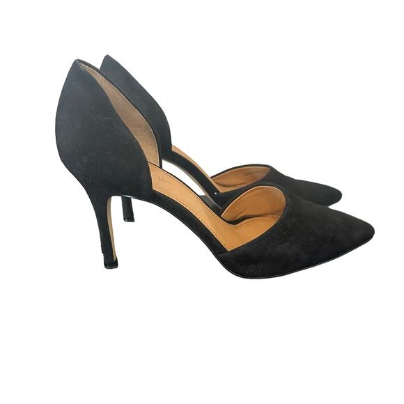 J. Crew Lana Black Suede Pumps - Picture 2 of 6